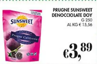 Coal PRUGNE SUNSWEET DENOCCIOLATE DOY G 250 offerta