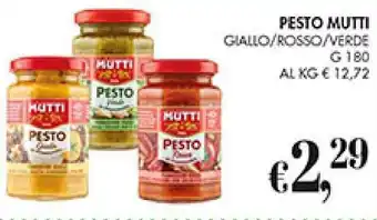 Coal PESTO MUTTI GIALLO/ROSSO/VERDE G 180 offerta