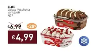 Prezzemolo e Vitale ELITE Gelato Vaschetta vari gusti kg 1 offerta