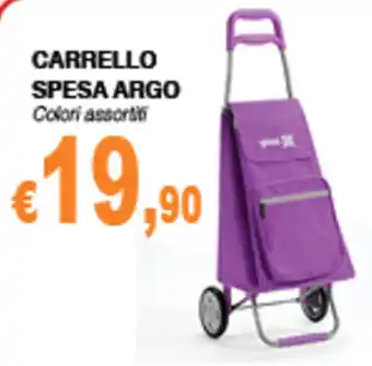 Bernava CARRELLO SPESA ARGO Colori assortiti offerta