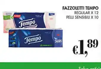 Coal FAZZOLETTI TEMPO REGULAR X 12 offerta