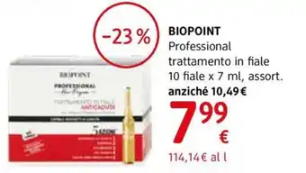 dm drogerie markt BIOPOINT Professional trattamento in fiale 10 fiale x 7 ml, assort. offerta