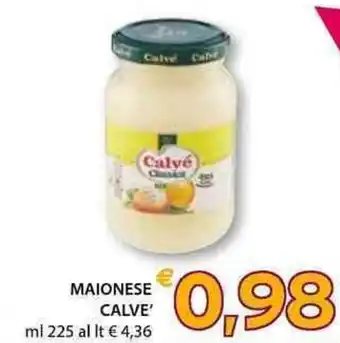 Mercatò Local Calvé Maionese 225 ml offerta