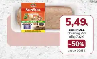 Basko BON ROLL classico g 750 offerta