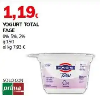 Basko YOGURT TOTAL FAGE g 150 offerta