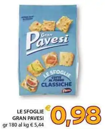 Mercatò Local Gran Pavesi Le Sfoglie 180 gr offerta