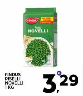 Extra Supermercati FINDUS PISELLI NOVELLI 1 KG offerta