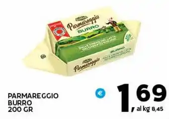 Extra Supermercati PARMAREGGIO BURRO 200 GR offerta