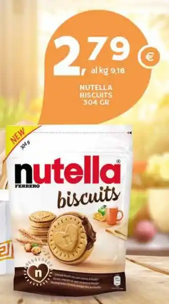 Extra Supermercati NUTELLA BISCUITS 304 GR offerta