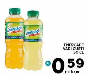 Extra Supermercati ENERGADE VARI GUSTI 50 CL offerta