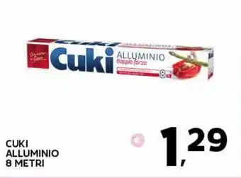 Extra Supermercati CUKI ALLUMINIO 8 METRI offerta