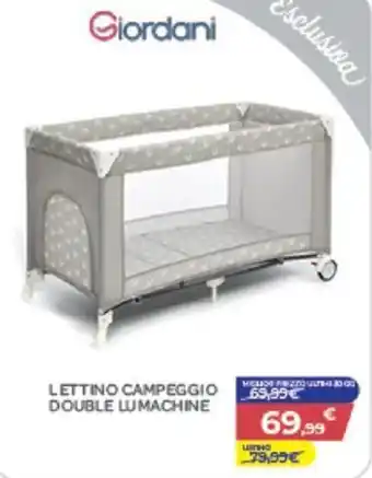 Bimbo Store LETTINO CAMPEGGIO DOUBLE LUMACHINE offerta