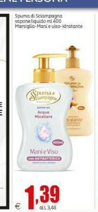 Elite Sapone liquido offerta