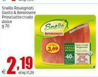 Elite Prosciutto crudo offerta