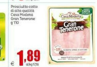 Elite Prosciutto cotto offerta