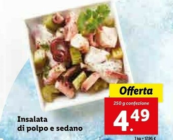 Lidl Insalata offerta