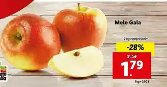 Lidl Mele gala offerta