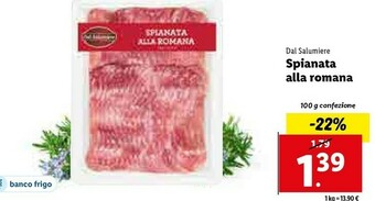 Lidl Salame offerta