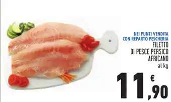 Conad FILETTO DI PESCE PERSICO AFRICANO offerta