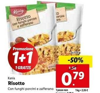 Lidl Risotto offerta
