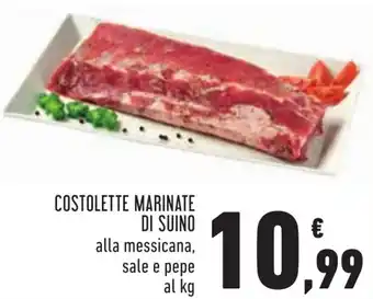 Conad COSTOLETTE MARINATE DI SUINO offerta