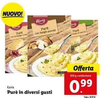 Lidl Purè di patate offerta