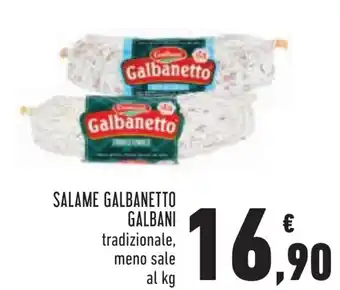 Conad SALAME GALBANETTO GALBANI offerta