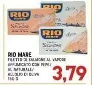 Gran Risparmio Filetto di salmone al vapore affumicato con pepe / al naturale / all olio di oliva offerta