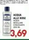 Acqua alle rose acqua micellare struccante