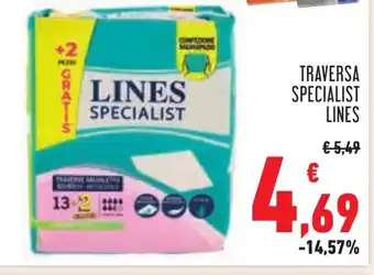 Conad TRAVERSA SPECIALIST LINES offerta