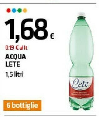 Superconti Acqua offerta