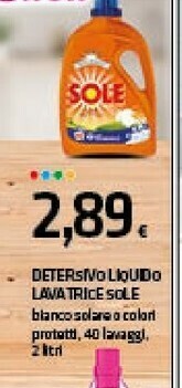 Superconti Detersivo lavatrice offerta