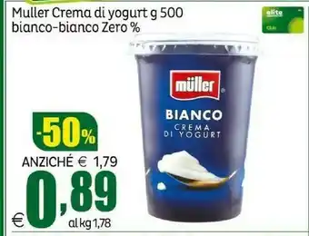 Elite Crema di yogurt bianco offerta