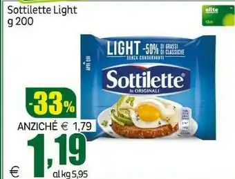 Elite Sottilette light offerta