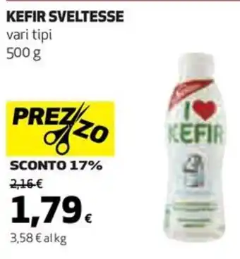 Coop KEFIR SVELTESSE vari tipi 500 g offerta