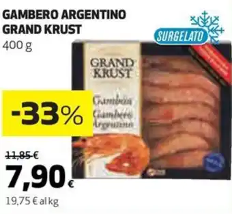 Coop GAMBERO ARGENTINO GRAND KRUST 400 g offerta