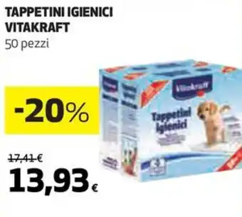 Coop TAPPETINI IGIENICI VITAKRAFT 50 pezzi offerta