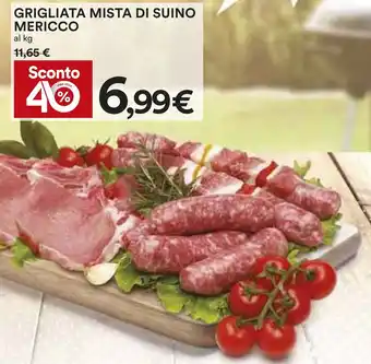 Coop GRIGLIATA MISTA DI SUINO MERICCO offerta