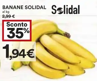 Coop BANANE SOLIDAL offerta