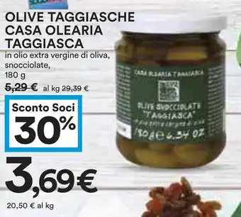 Coop OLIVE TAGGIASCHE CASA OLEARIA TAGGIASCA 180 g offerta