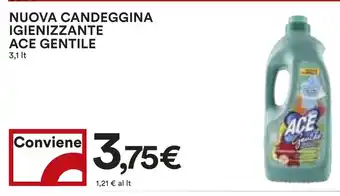 Coop NUOVA CANDEGGINA IGIENIZZANTE ACE GENTILE 3,1 lt offerta