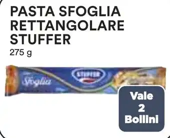 Coop PASTA SFOGLIA RETTANGOLARE STUFFER 275 g offerta