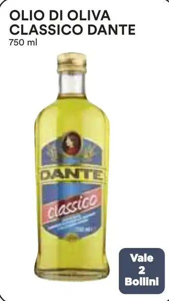 Coop OLIO DI OLIVA CLASSICO DANTE 750 ml offerta