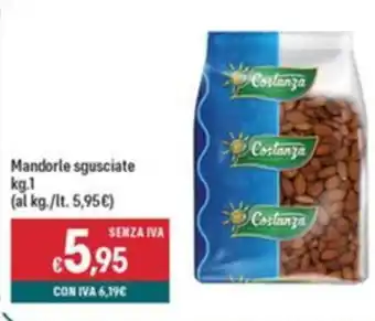 Altasfera Mandorle sgusciate kg .1 offerta