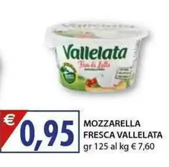 Vallelata Mozzarella Fresca 125 gr