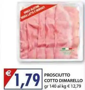 Mercatò Local Prosciutto Cotto Dimarello 140 gr offerta
