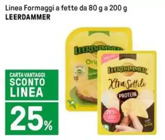 Iper La Grande Linea Formaggi a fette da 80 g a 200 g LEERDAMMER offerta