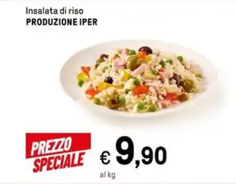 Iper La Grande Insalata di riso PRODUZIONE IPER offerta