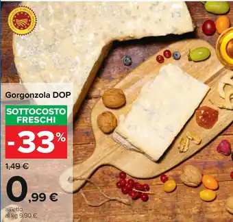 Carrefour Gorgonzola DOP offerta