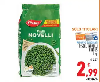 Conad Superstore PISELLI NOVELLI FINDUS 1 kg offerta